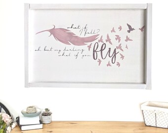 What If I Fall Oh My Darling What If You Fly Etsy What If I Fall Oh My Darling What If You Fly Etsy