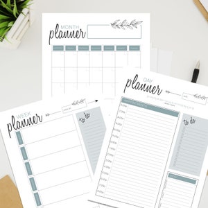 18-page Home Organizing Binder Printable File | Home Management Binder Templates | Life Planner ...