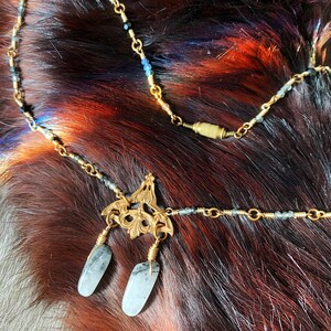 Aubrey Tourmalated Quartz Necklace