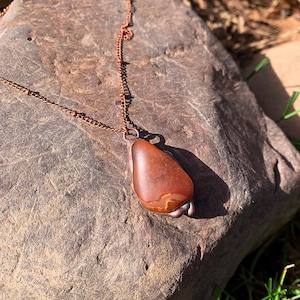 Handcrafted Lake Superior Agate Necklace
