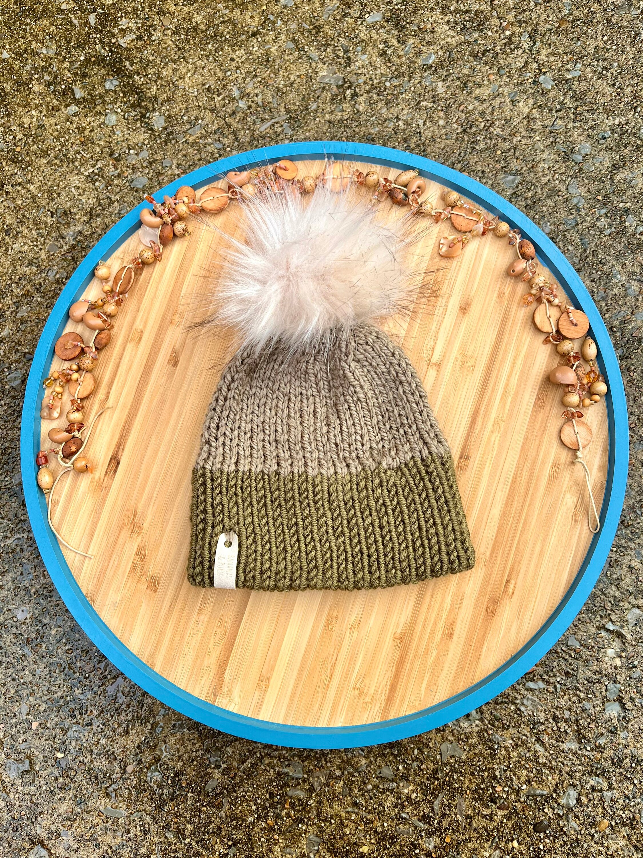 Matching Mommy & Me Adult/Infant Beanie Bundle 2 Pack Mommy and Me Matching Beanies, Mother Baby Matching Set  main image 2