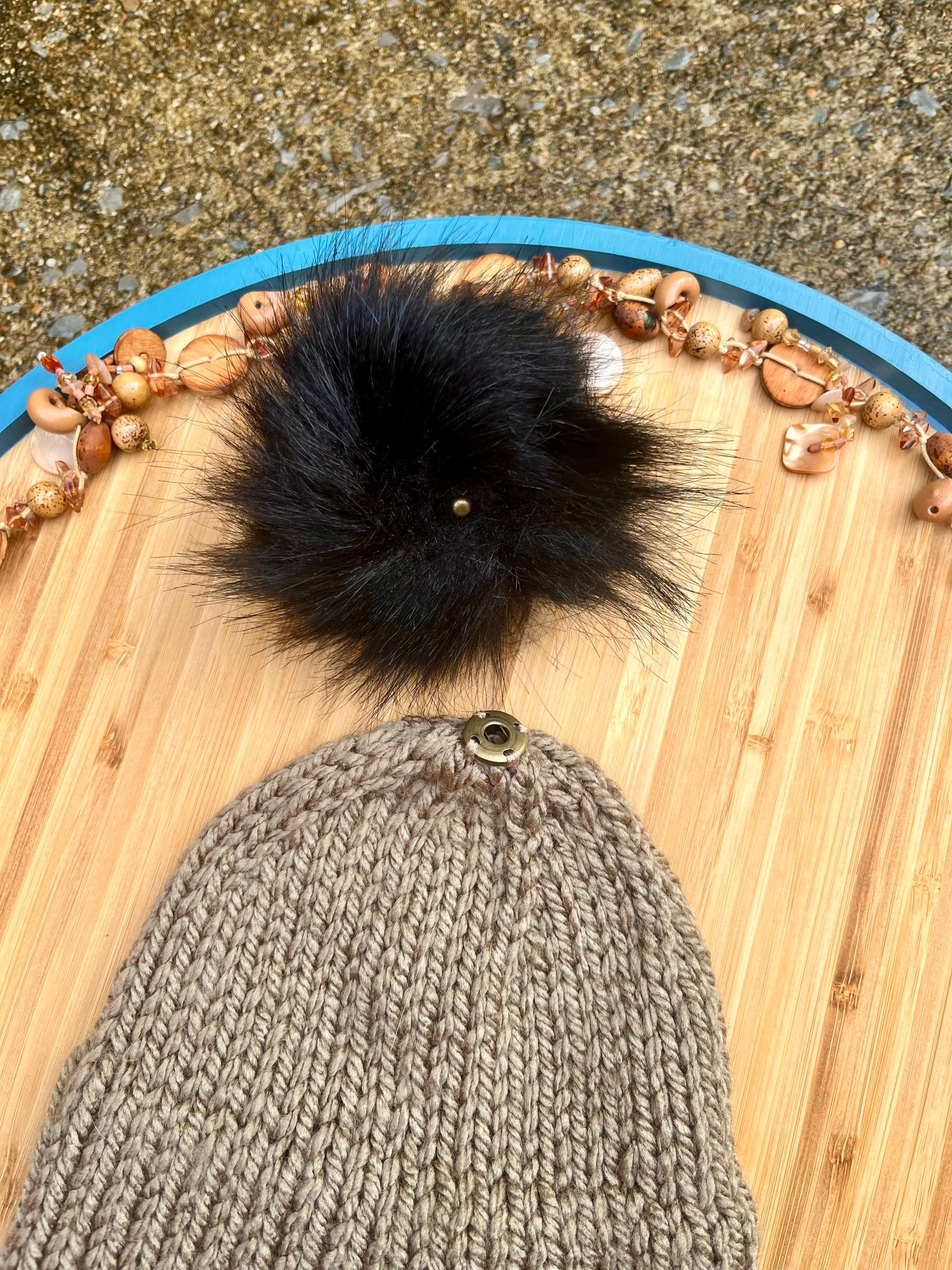 Mommy and Me Matching Beanies, Mother Baby Matching Set 