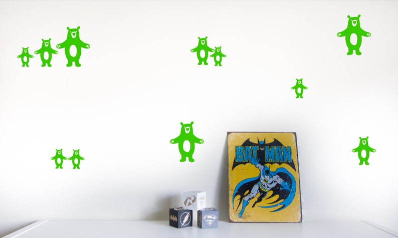 Bear Family Wall Decals wall stickers