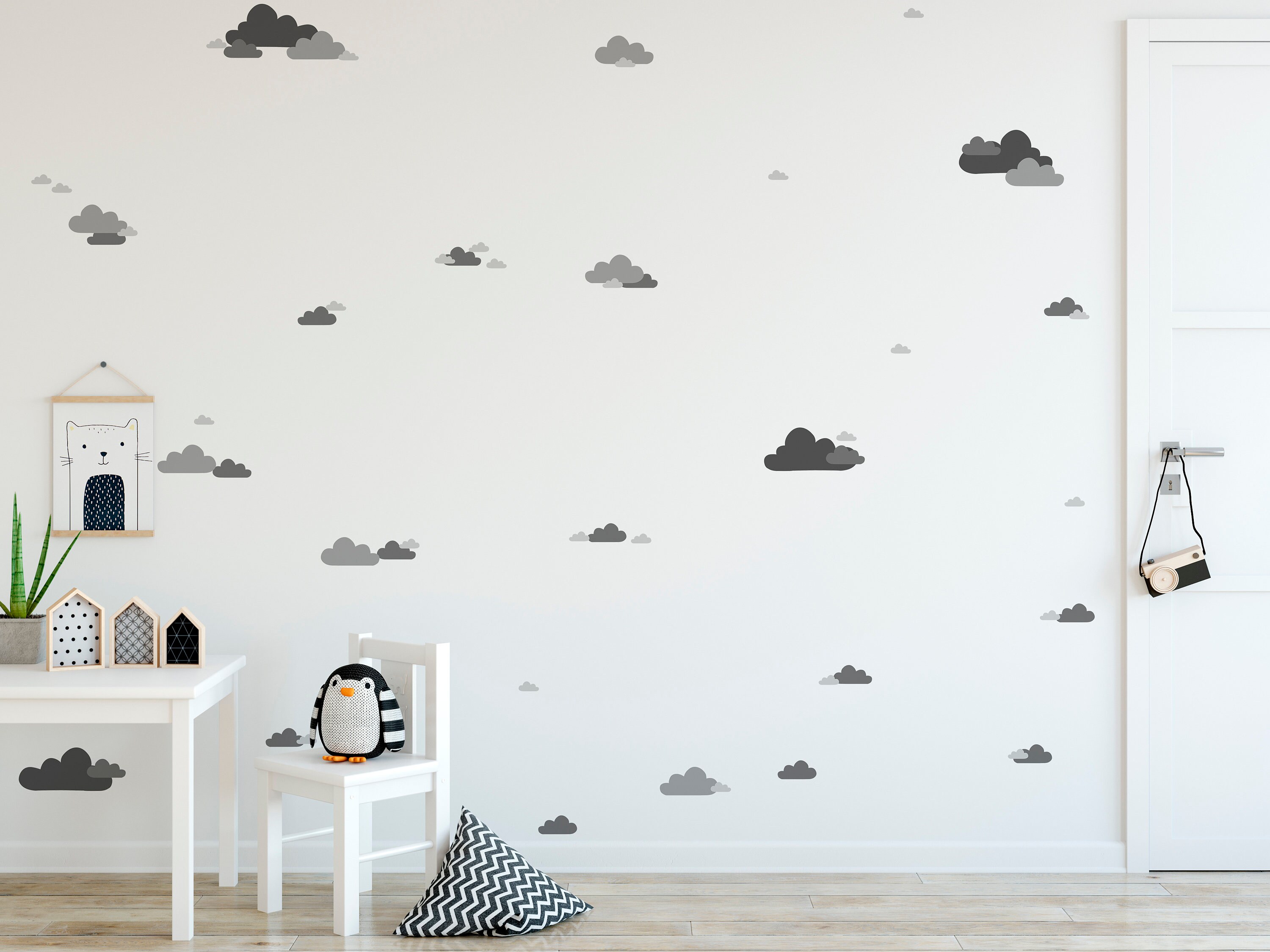 Calcomanías de pared en la nube Pegatinas en la nube | Etsy