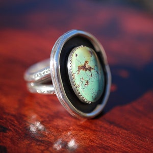 Royston Turquoise Ring - Size 8