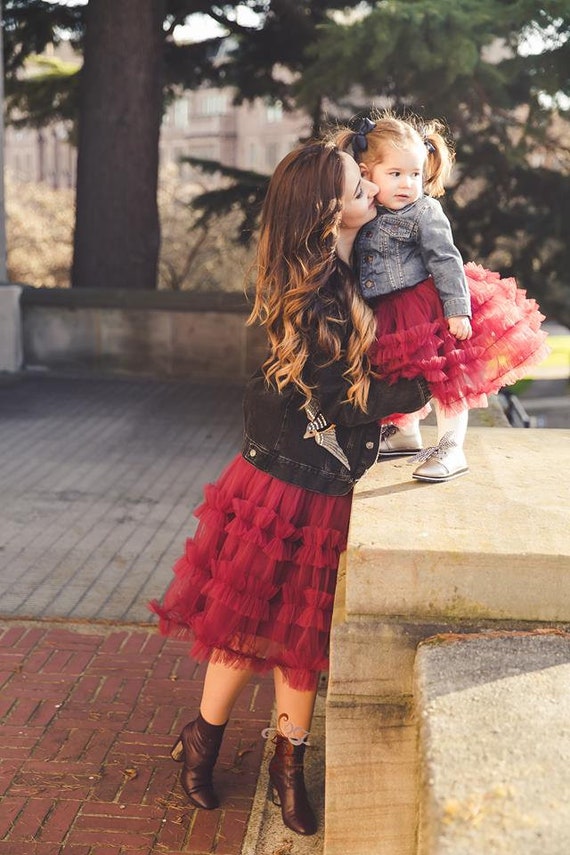 mommy and me matching skirts