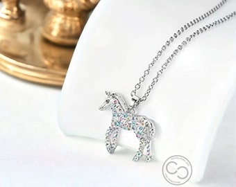 Horse Pendant Necklace | Equestrian Accessories | Horse Girl Gift