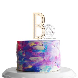 Letter Cupcake Topper Cake Topper 3 - Etsy