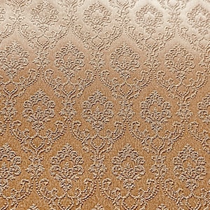 Elegante carta da parati vintage in bronzo per gusto retrò e camere
