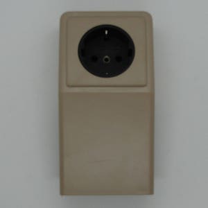 Vintage socket for skirting board, skirting board socket, electrical sockets, retro sockets, retro electrical sockets, vintage socket