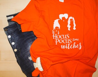 Hocus Pocus Shirt // Fashion Shirt // Fashion Graphic Tees // Cute Halloween Shirt // Halloween Tee