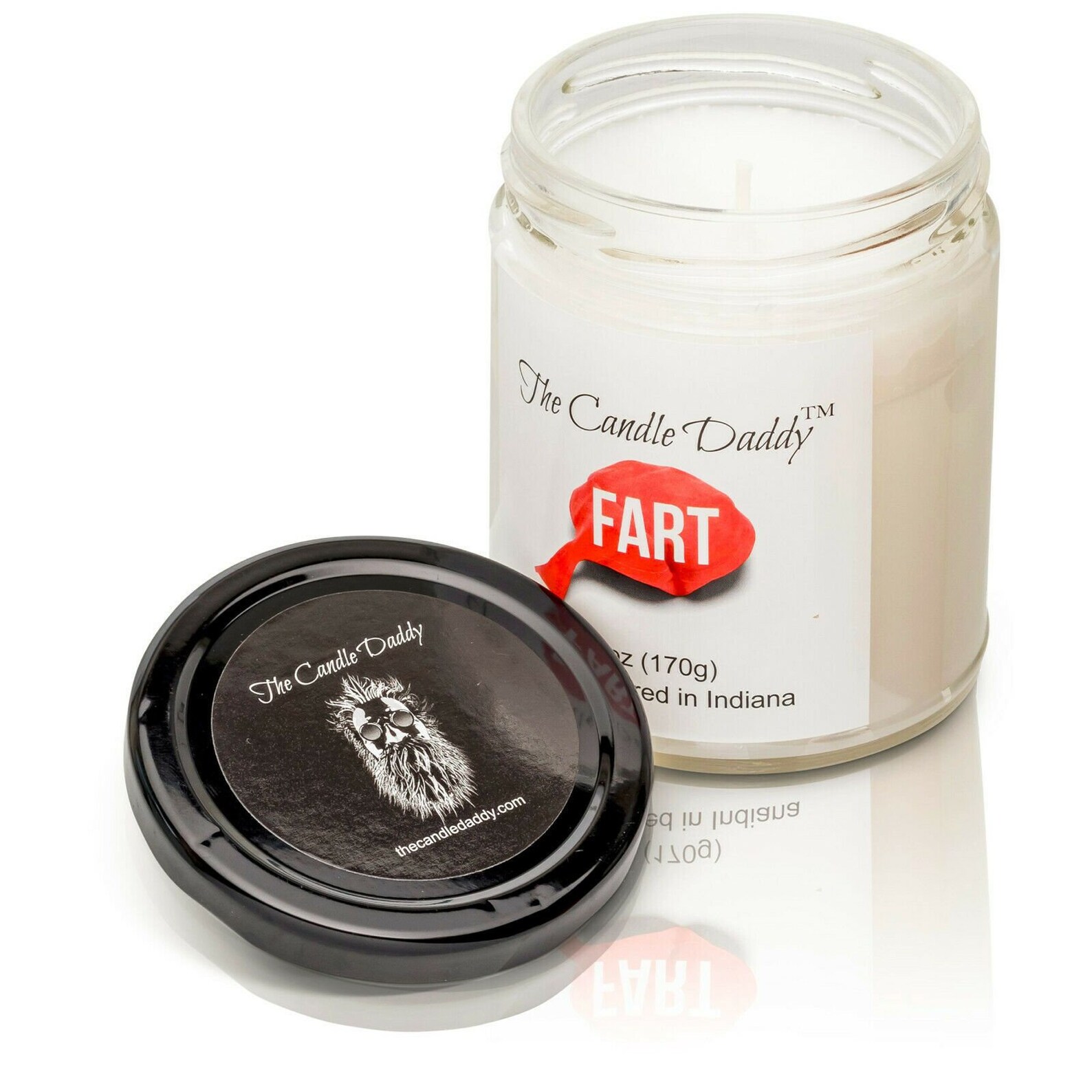 The Candle Daddy Fart Scented Candle Smells Terrible Funny Etsy