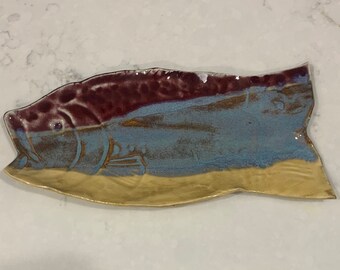 Ceramic Fish Plate