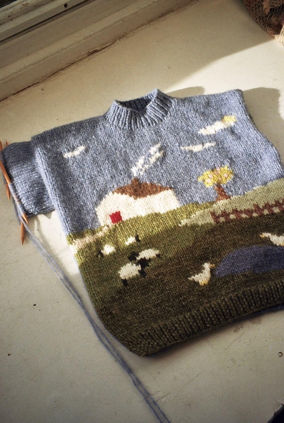 Meganfaithmakes' Homestead Sweater (adult) Knitting Pattern PDF