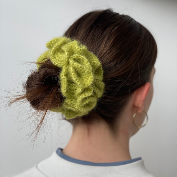 MeganFaithMakes' Seaweed Scrunchie Häkelanleitung PDF (Englisch)