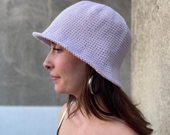 MeganFaithMakes x YAK Nostalgia Bucket Hat Crochet Pattern (English)