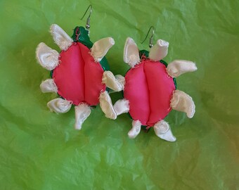 Carnivorous Plant Earrings