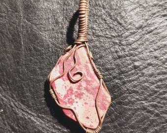 Red marble pendant