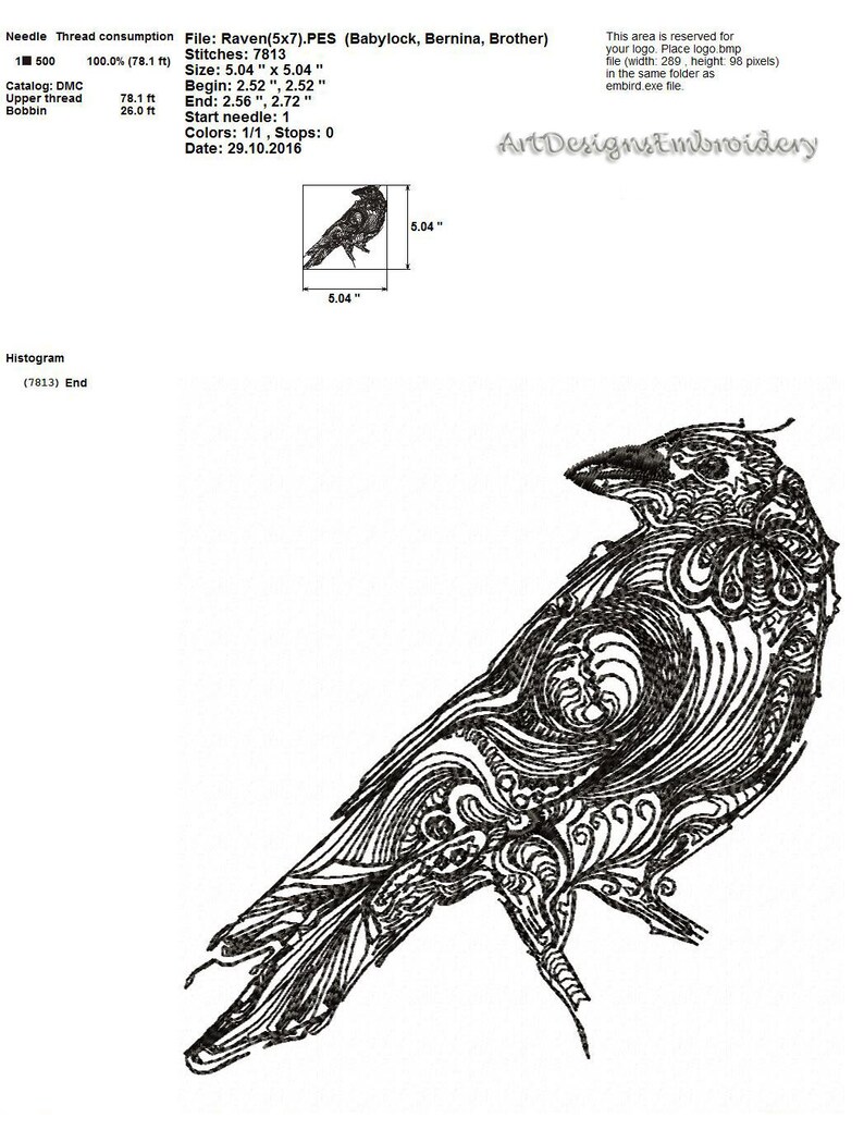 Raven machine jessecmault design jessecmault digitized digital  etsy uk