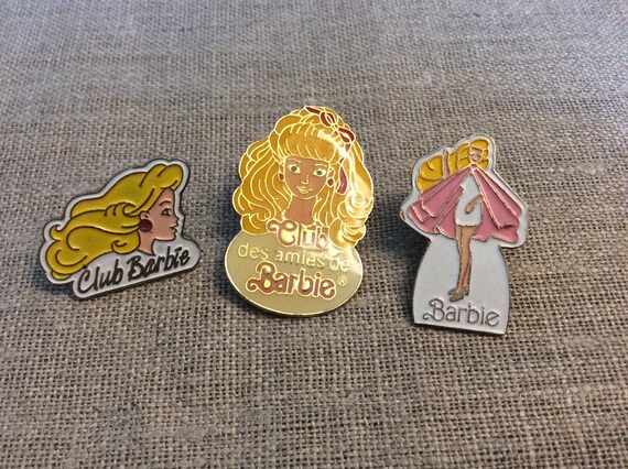 Vintage Barbie Collectible - Barbie Pins - Barbie
