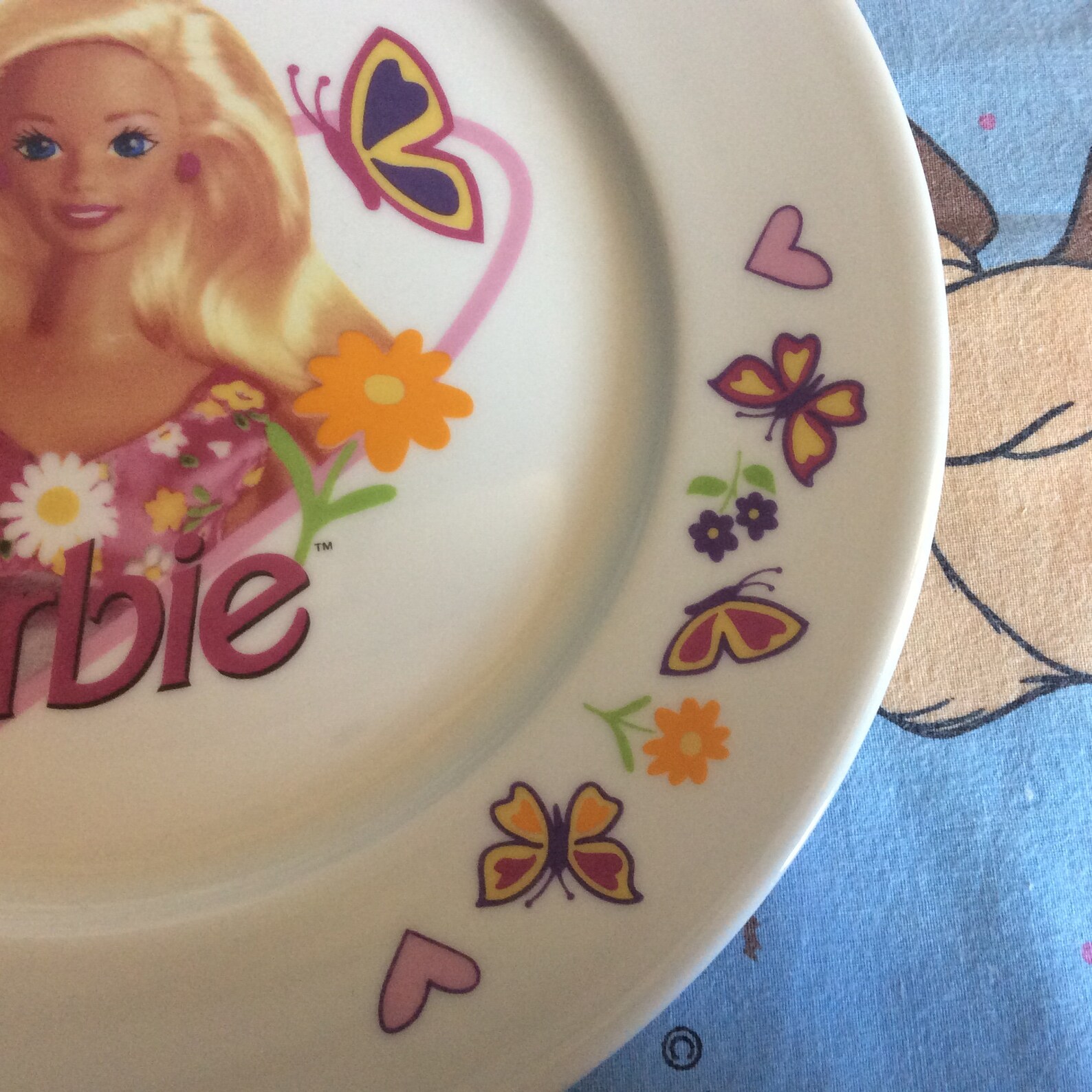 Vintage Porcelaine Barbie Plate Barbie Collectible Barbie Etsy