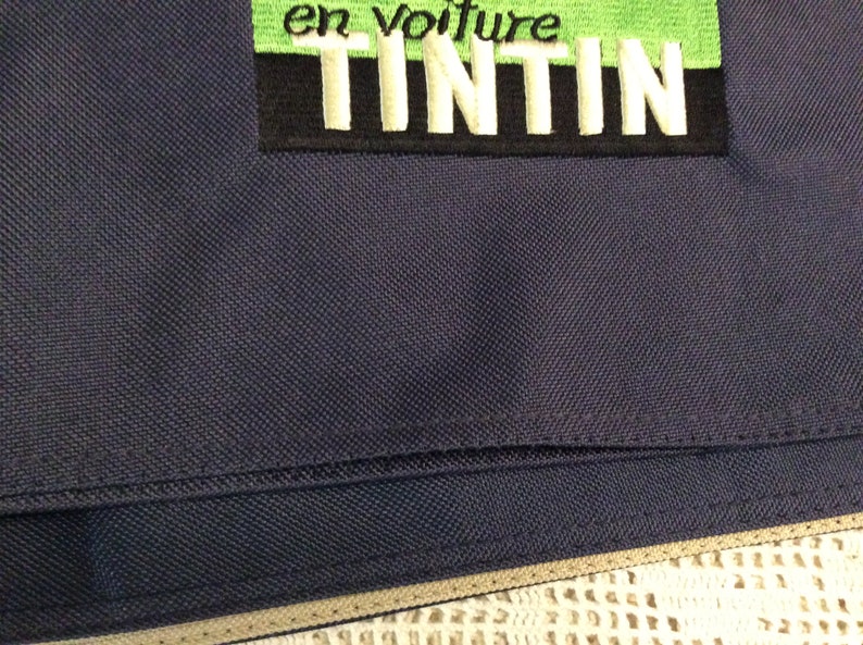 Tintin Satchel Vintage Tintin School Bag