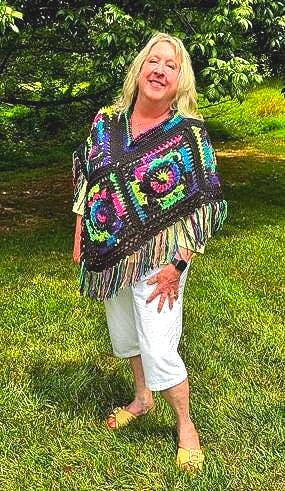 Day-Glo Poncho