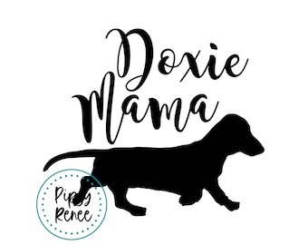 Doxie Mama SVG, Dachshund Lover PNG (Digital Download)