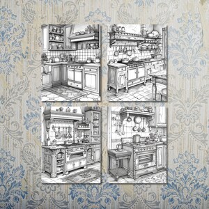 Victorian Decor Coloring Pages, Victorian House Coloring Sheets, Adult ...