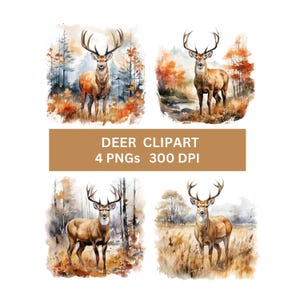 Deer Clipart, Hunting Gifts For Men, Father’s Day PNG, Dad Gifts, Grandpa Gift, Birthday Clipart