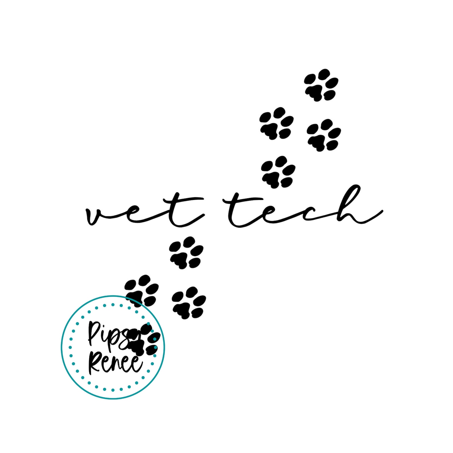Vet Tech SVG Veterinary Tech SVG Vet Tech Graduation SVG Etsy