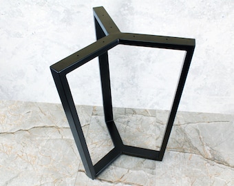 Couchtischbasis für runde und eckige Tischplatte, Basis im Industriestil, Tischbasis aus Metall, Tischbeine aus Stahl, Beine für Möbel