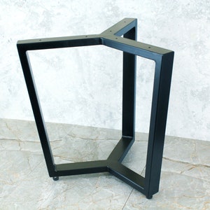 Coffee table round, modern round table base, large metal table legs, table base, outdoor round coffee table