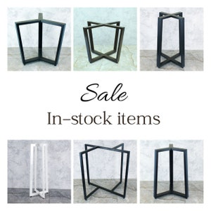 SALE - Сoffee table base for round table top, Industrial style base, metal table base, Steel Table Legs Legs for furniture