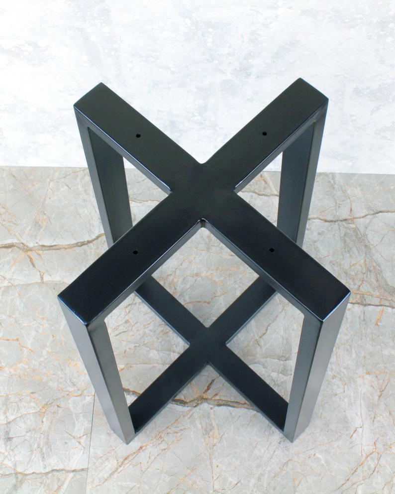 Round Table Base, X Table Base, Metal Coffee Table, Metal Furniture