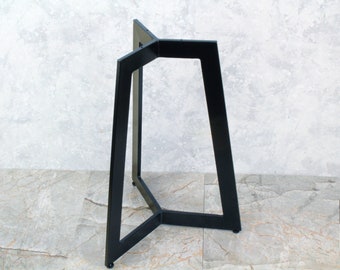Base de mesa de centro exclusiva para tampo de mesa REDONDA, pernas de mesa industriais, base de mesa de metal com estrutura completa para mesa de centro, estrutura de mesa de aço
