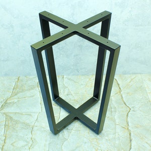 Сoffee table base for round and square table top, Industrial style base, metal table base, Steel Table Legs Legs for furniture