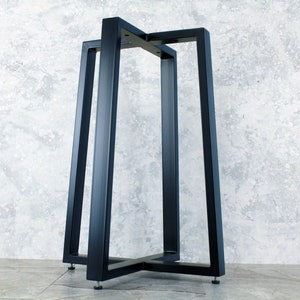 Сoffee table base for round and square table top, Industrial style base, metal table base, Steel Table Legs Legs for furniture