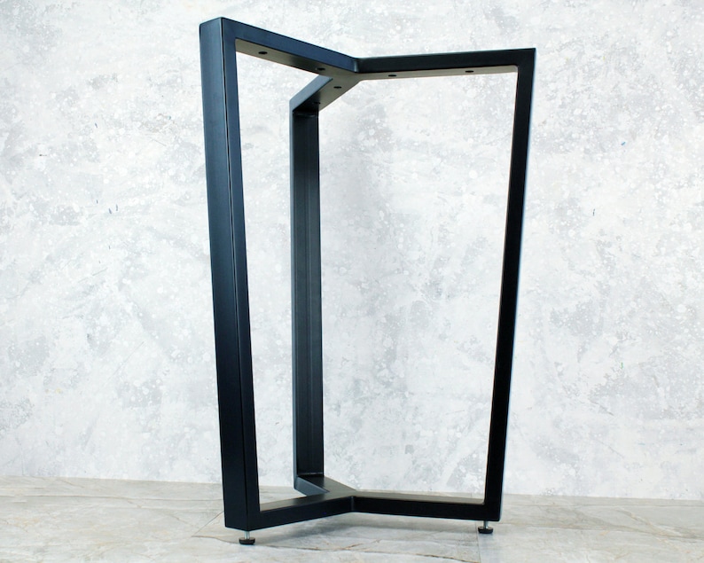 Narrow Coffee Table Base for Round Table Top, Small Accent Table, Tall