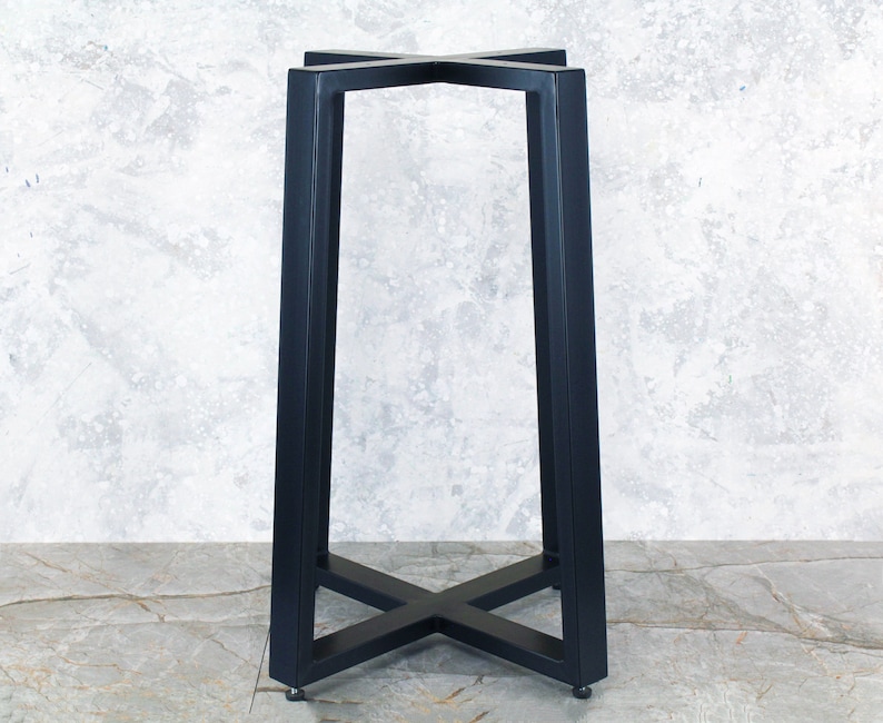 Round Table Base, X Table Base, Metal Coffee Table, Metal Furniture