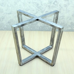 Сoffee table base for round and square table top, Industrial style base, metal table base, Steel Table Legs Legs for furniture