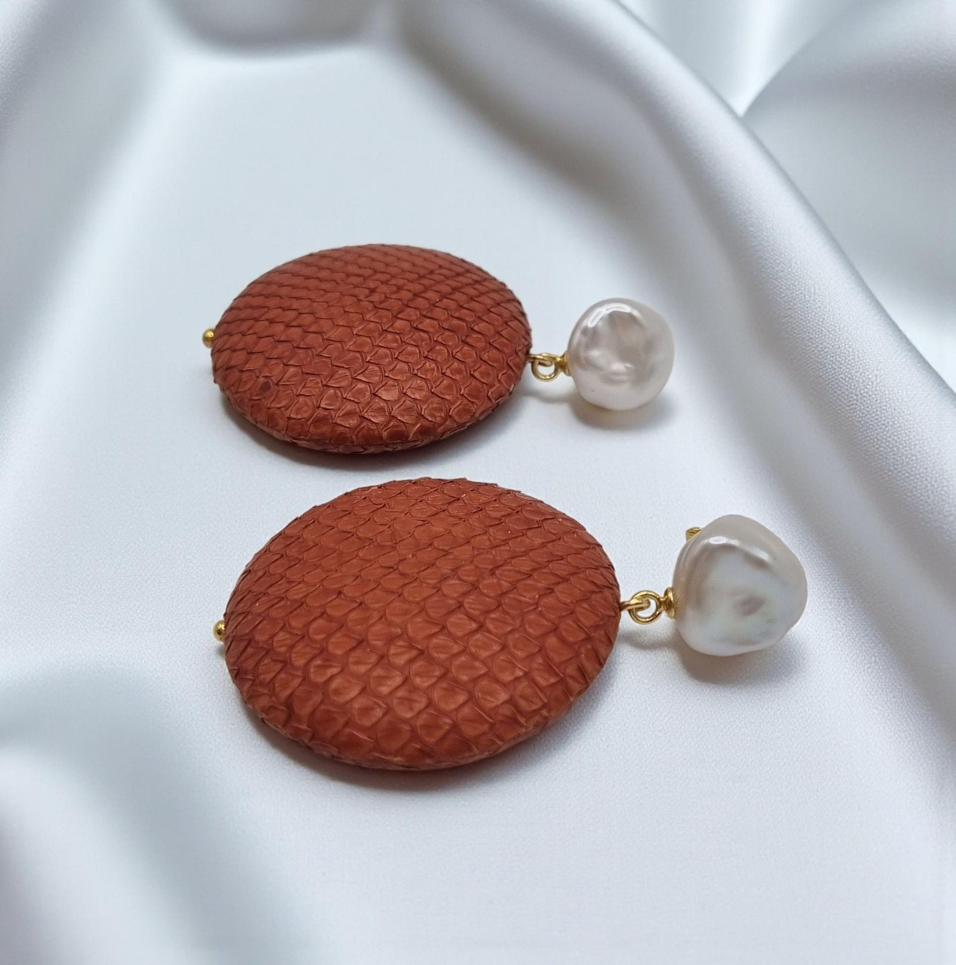 Orecchini A Cerchio Grandi Placcati In Oro 14K: Cerchi In Argento Sterling Da 5 Mm - Italia - Foto 11