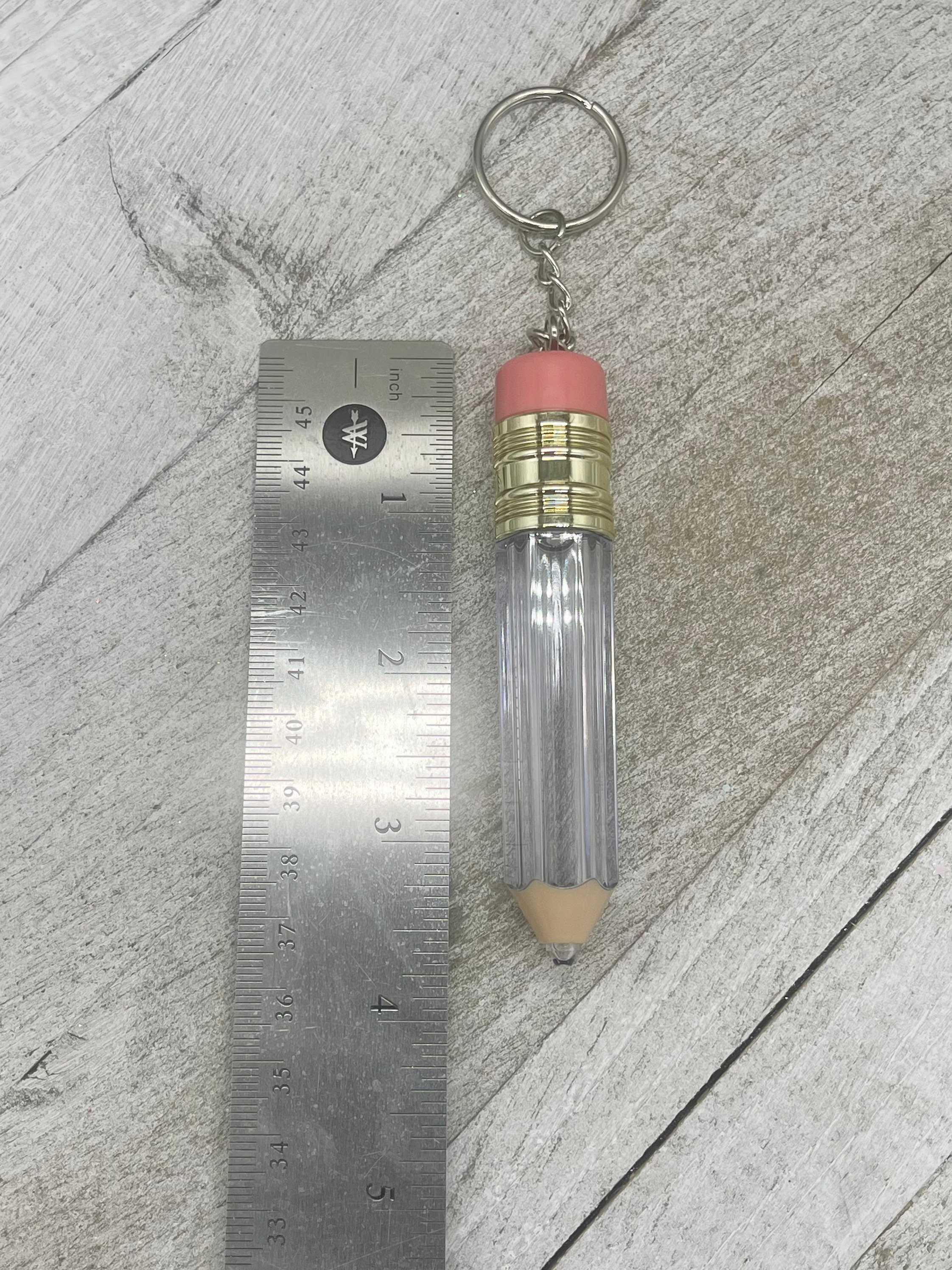 Empty Barrel Pencil Keychains Pack of 10 Craft Blanks Empty Etsy