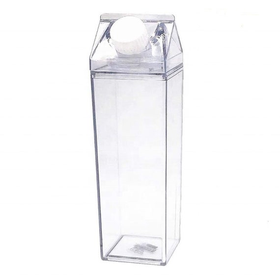 Acrylic Milk Carton Water Bottle for Sublimation