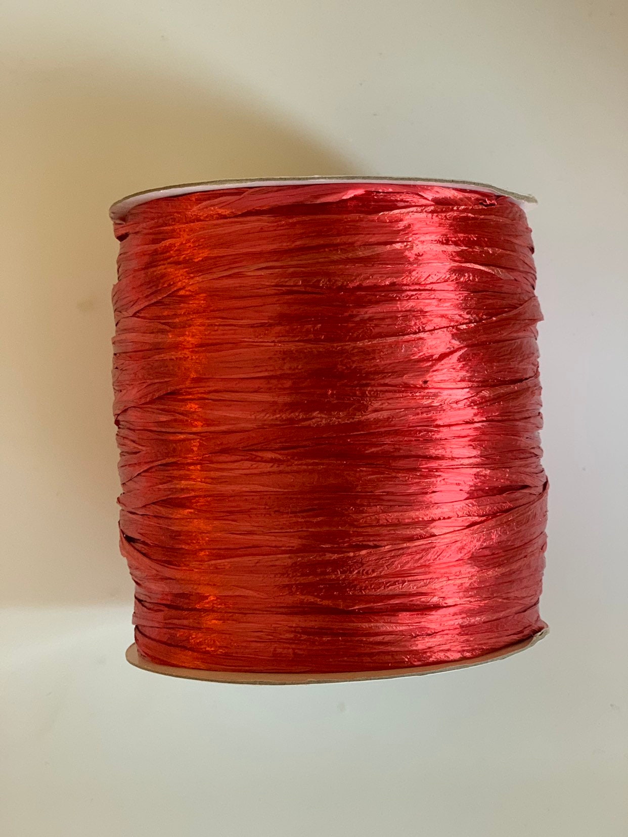 Rayon Raffia Crochet Yarn 250m color shine red Etsy