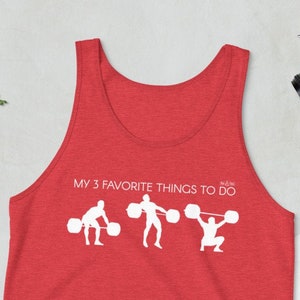 Snatch Weightlifting CrossFit Tank Top, Unisex