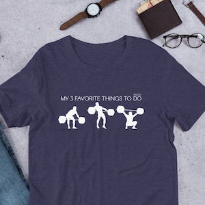 Snatch Weightlifting T-Shirt, CrossFit Unisex Tee