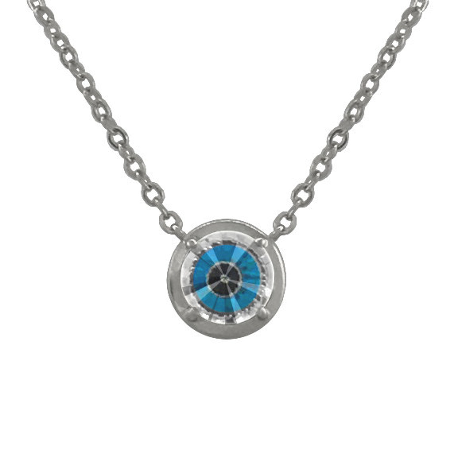 EVIL EYE Necklace_blue Evil Eye_evil Eye Charm_evil Eye Etsy