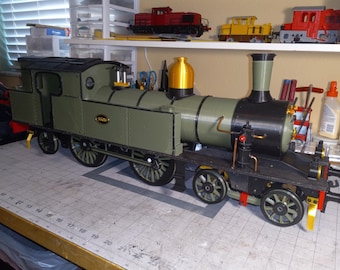 STL files to 3D print and assemble a static model of a Dutch Series 5500 steam engine.