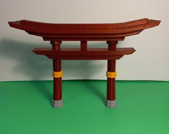 STL Files to 3D print a desktop model of a Japanese Torii